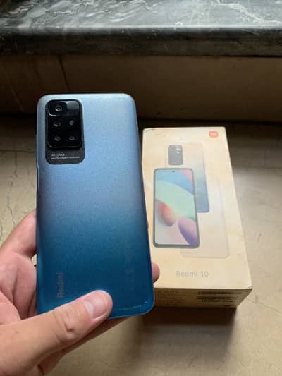 Redmi 10 4/128gb with box 03346589202