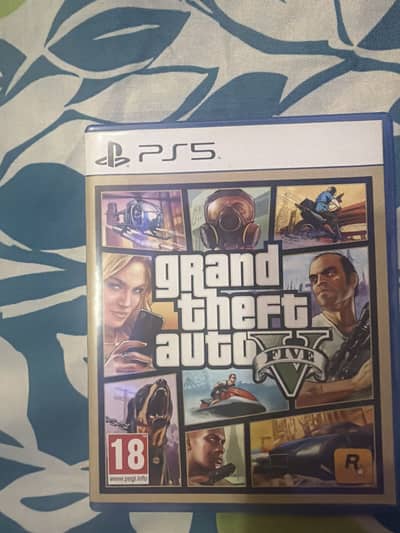GRAND THIFT AUTO 5 PLAYSTAION 5 TAKEN 7 PS 4