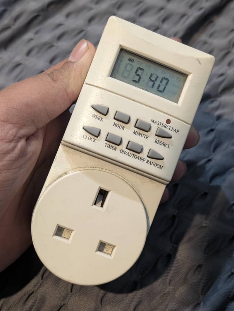UK Made Digital Timer Switch (Argos) 2
