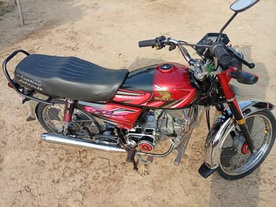 Hi Speed baik  cd70 model 2025 all ok with dabel Saman number laga hua