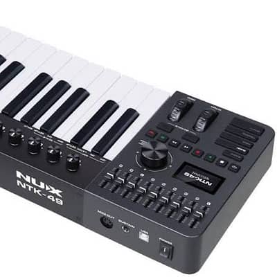 NUX NTK-49 MIDI Keyboard Controller – Like New – Moving Sale
