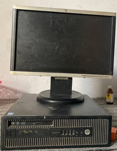 computer hp with lcd