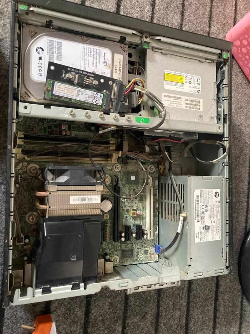 computer hp with lcd 2
