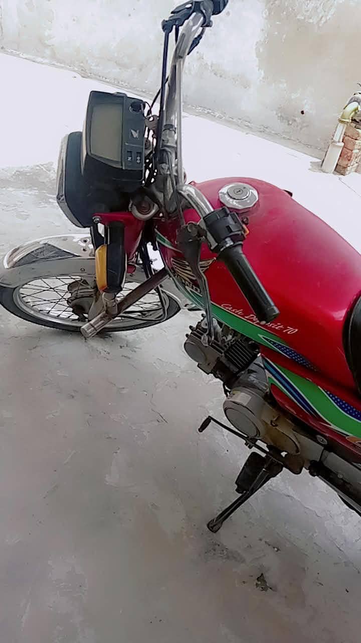 Applied for 2018 model cd70 0