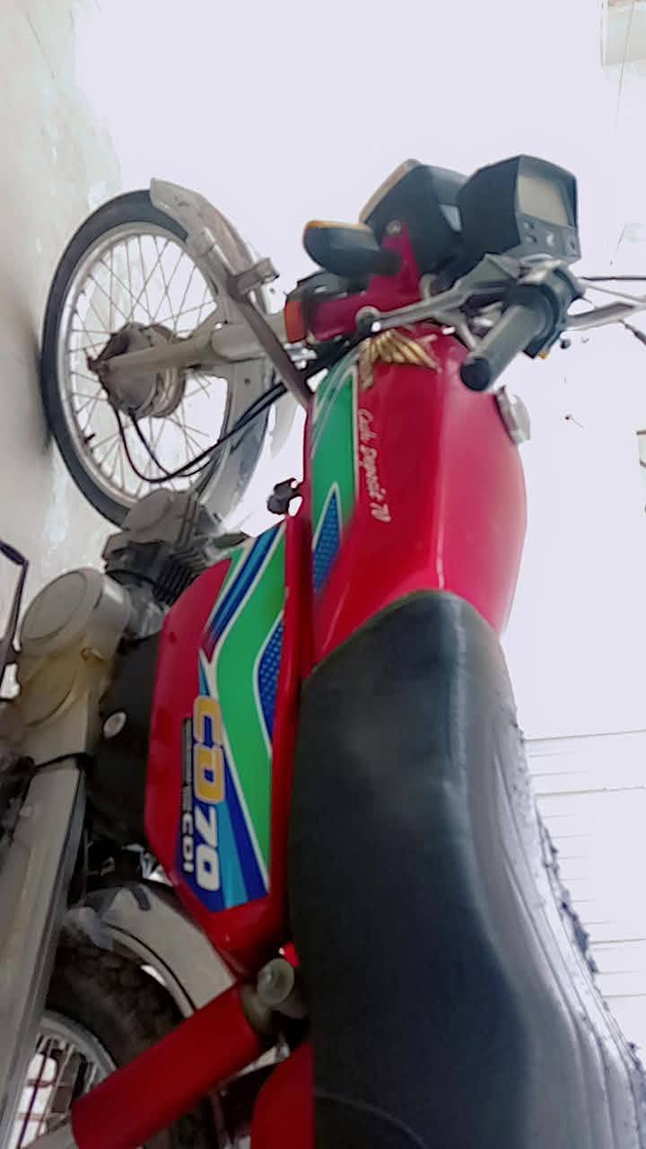 Applied for 2018 model cd70 1