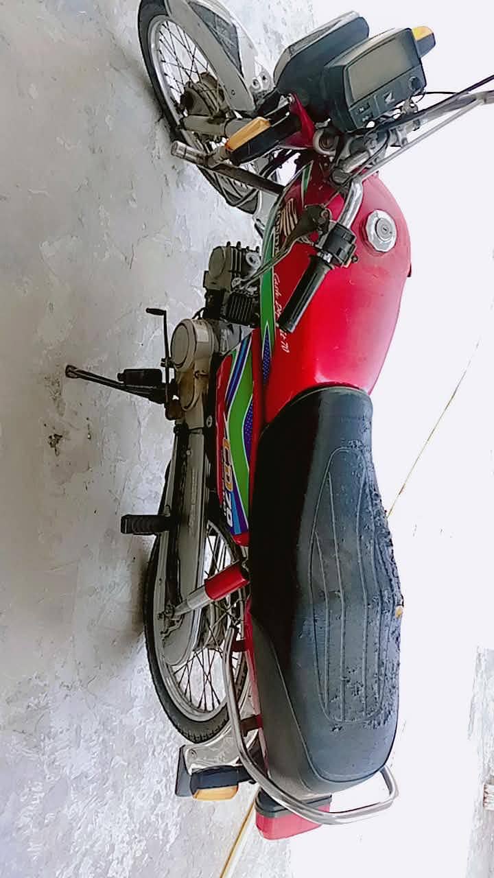 Applied for 2018 model cd70 2