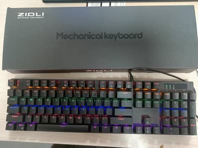 ZIDLI RGB Gaming Keyboard + Mouse Combo Mechanical Keyboards