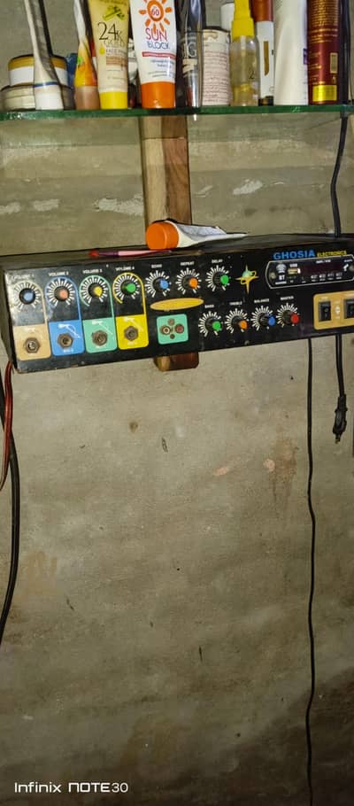 aplifier and 12 inch woofer for sale