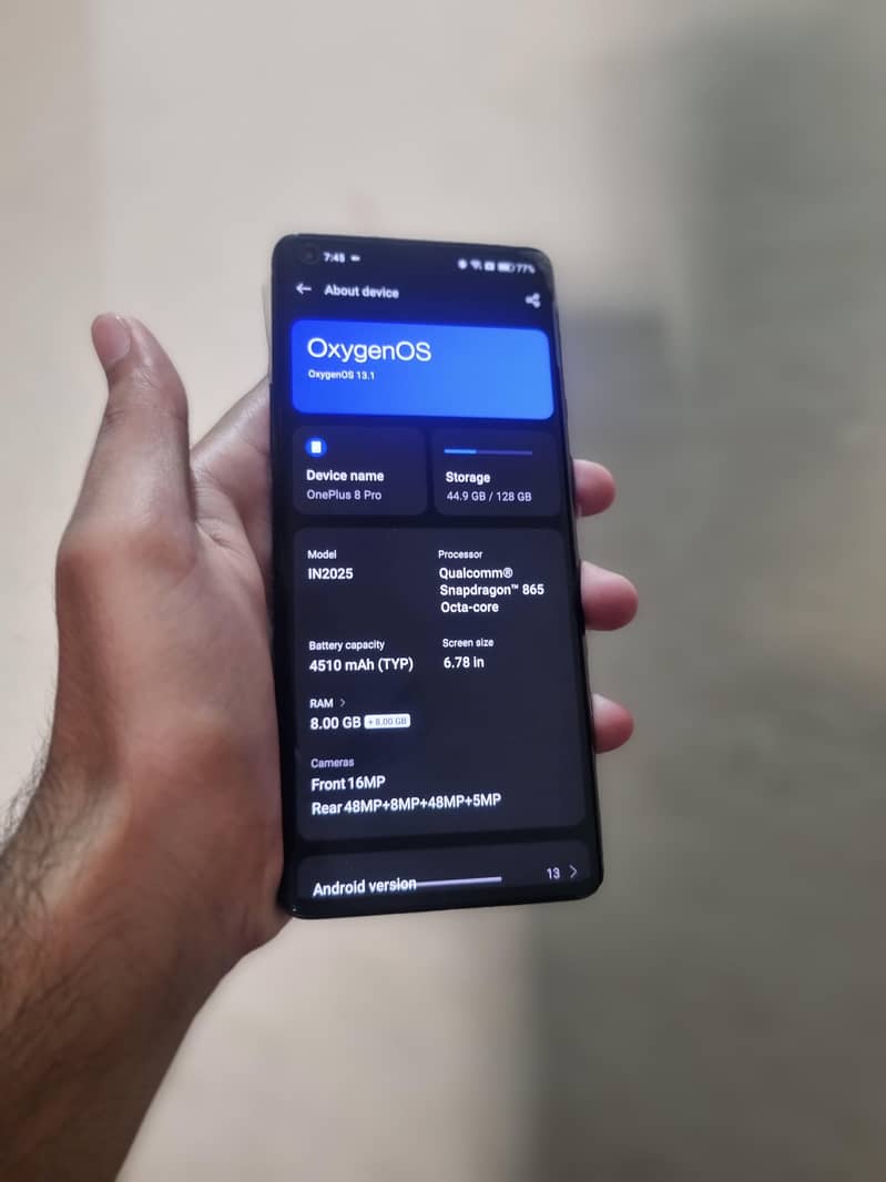 One Plus 8 Pro 7