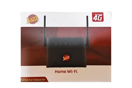 Jazz 4G Home WiFi Router (C061-100) with 4000mAh Battery