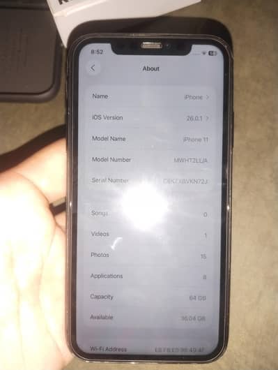 Apple iPhone 11 64 Gb 82 Health Full Genuine Non Pta