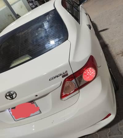 Toyota Corolla XLI 2013 convert GLI abs installed