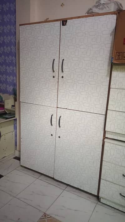 Multiple use Almari and 2 side cabnits