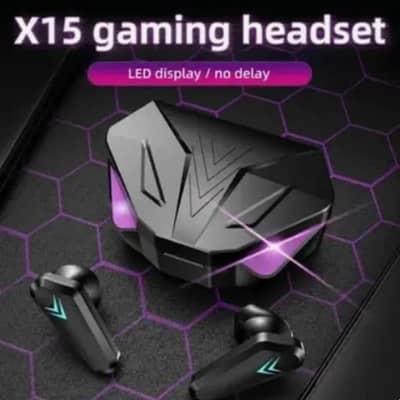 X15 (TWS) wireless gamer earbuds