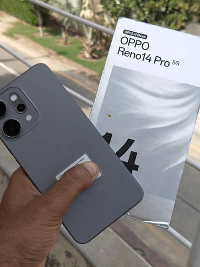 OPPO Reno 14 5G  pro 12/512 officel PTA oproved