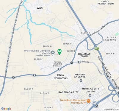 Affordable Prime Location Residential Plot For sale In Fazaia Housing Scheme Block D