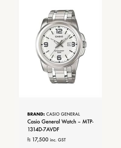 Casio MTP-1314(original)