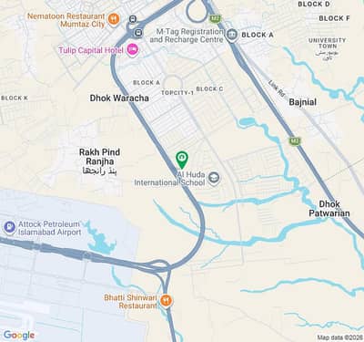 Prime Location 10 Marla Residential Plot For Sale In Top City 1 - Block E