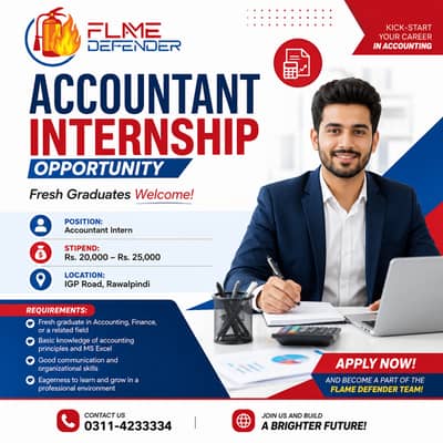 Accountant Internship Opportunity – Fresh Graduates Welcome | Jobs