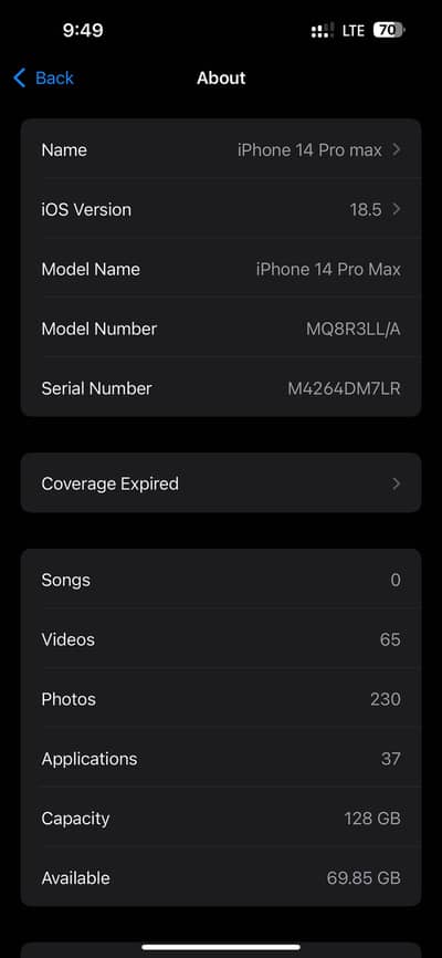 Iphone 14 pro max PTA Approt