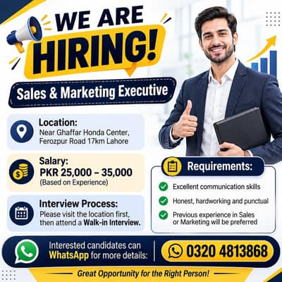 Sales & Marketing Executive