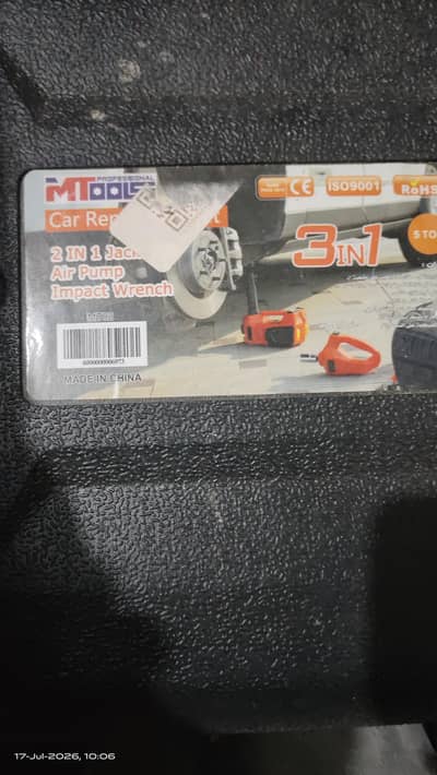 electric jack    inflator pump   electric impact wrench