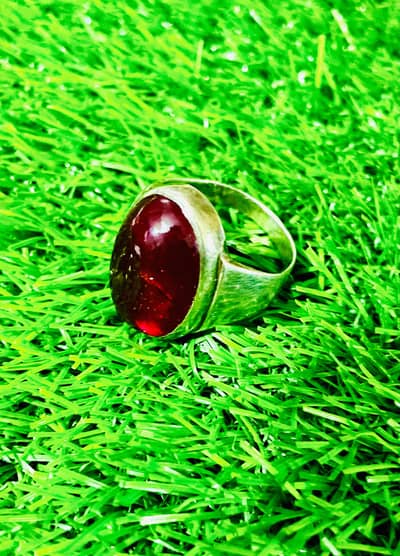 New Mens Ring Silver with Yaqoot standard size