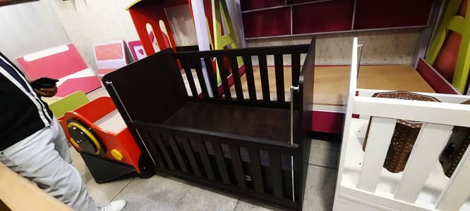 Wooden Baby cot