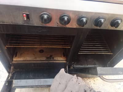 cooking range 5 burner