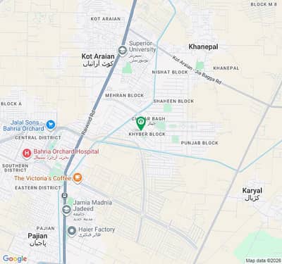 2 Kanal Double Story LDA Approved Building for Rent Khyber Block, Chinar Bagh