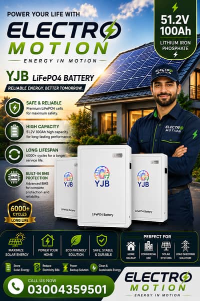 YJB lithium ion battery/absen/hyner/fronus/soluna/growat/5kw/10kw/16k