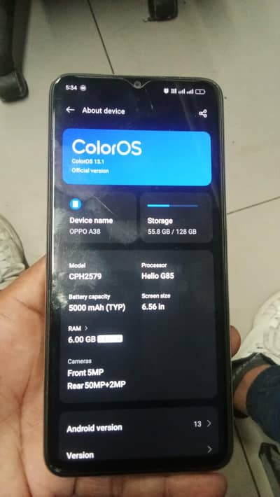 OPPO A38