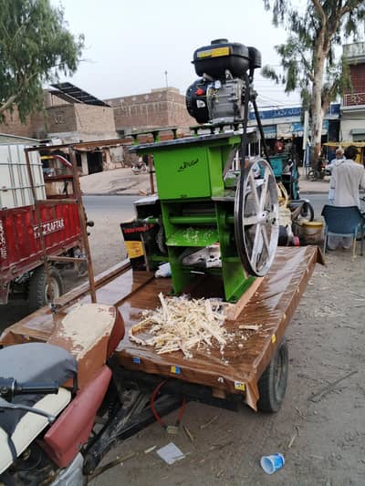 sugar cane machine good condition with riksha