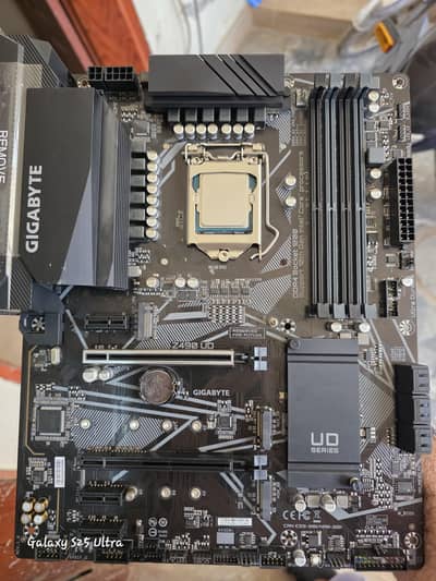 gigabyte Z490. UD + 11th gen core i5 11400. . .