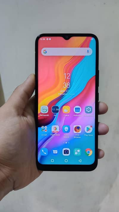 Infinix Hot 8 4)64 with Box Exchange possible All ok. . .