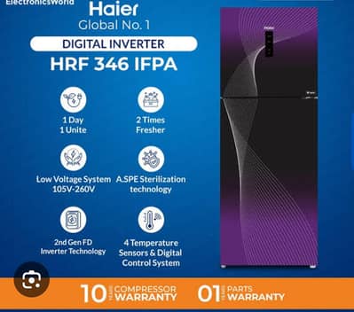 Model HRF 346IAPA Haier in neat & Clean condition.