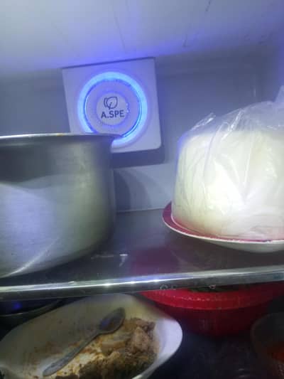 Glass door Digital inverter Haier in neat & Clean condition.