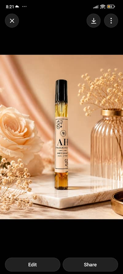 perfume, long lasting scent. 10 ml, 35 ml, 50ml packings