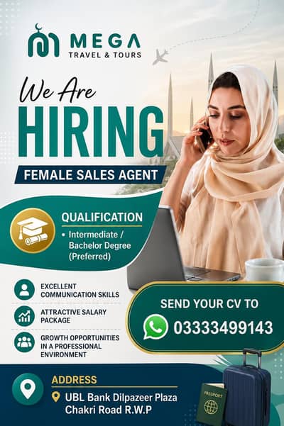 Female Staff Required