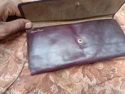 vintage design opti zipper two side zip pocket clean interior Elegant
