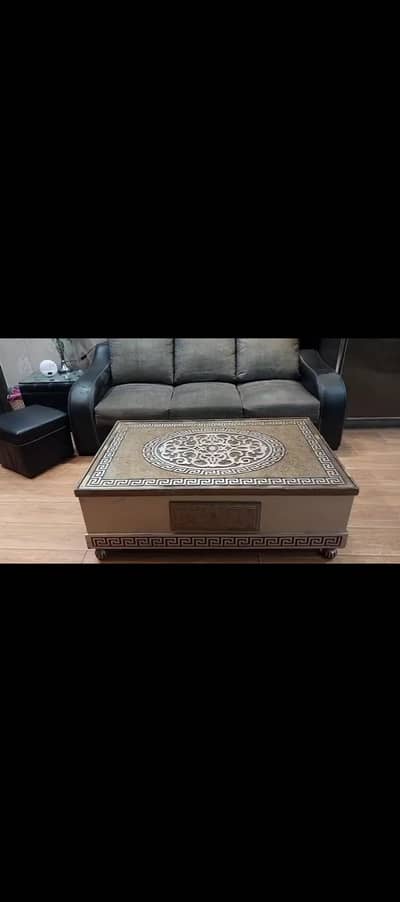 3 seater Sofa and 1 Table