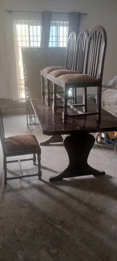 dining table with 4 chairs for sale.