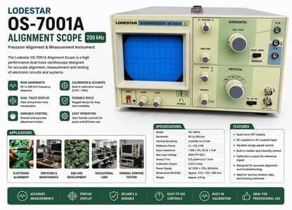 Alignment Scope 200KHZ price i pakistan OS7001A LodeStar