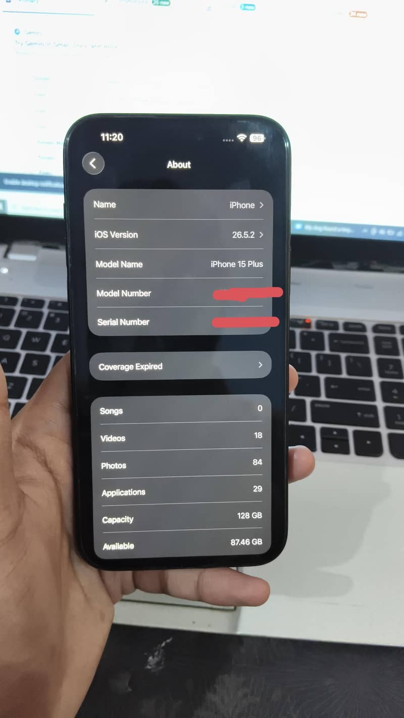 Apple iPhone 15 plus 8