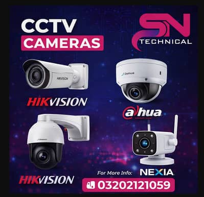 CCTV HIKVISION DAHUA 4 Camera 1080p 2 mp 4 channel dvr online securi