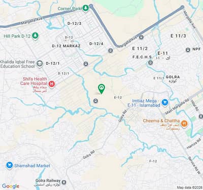 E-12/4 60/90 plot for sale All Dues Clear