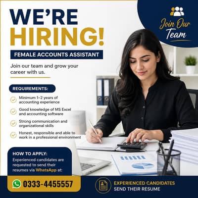 Female Account Assistant