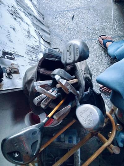Golf Club Set with Bag - Good Condition