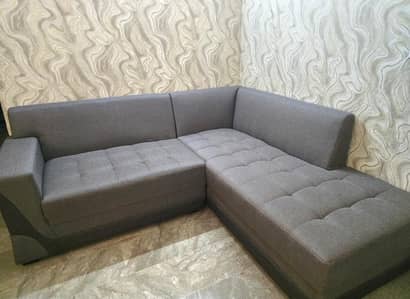 Premium Molty Foam L Shape Sofa — Brand new