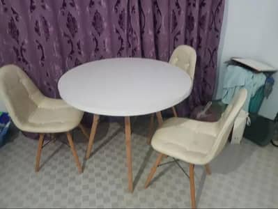 Dining Table with 3 Chairs